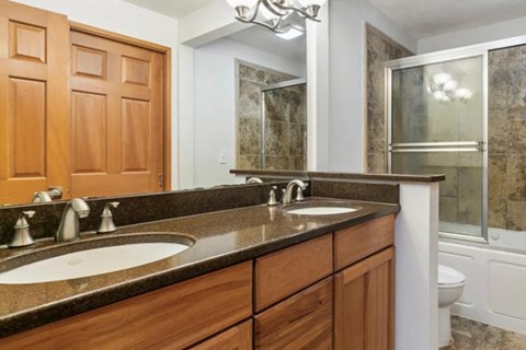 Bathroom at Arden Park Apartments